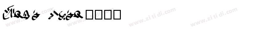 Race Frea字体转换